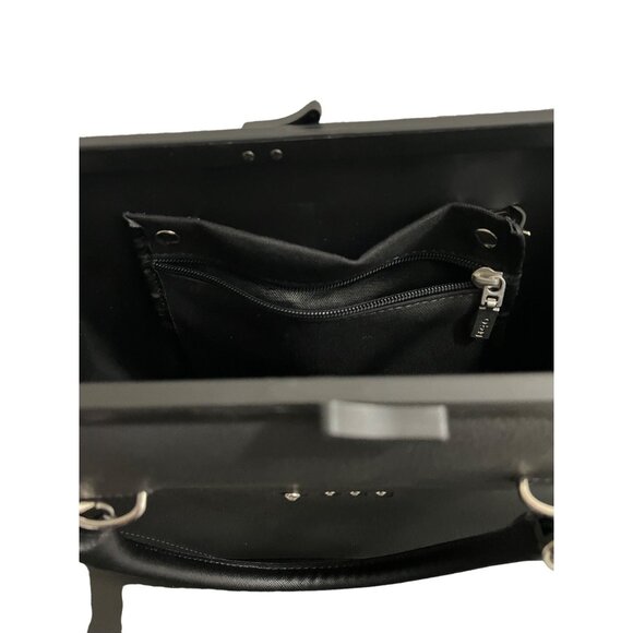 O BAG DOC BLACK WITH SWAROVSKI Made in Italy - Picture 5 of 7